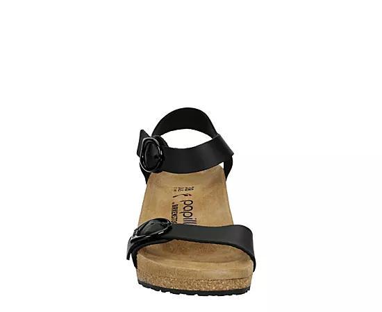 Papillio by Birkenstock Womens Soley Leather Platform Wedges Product Image