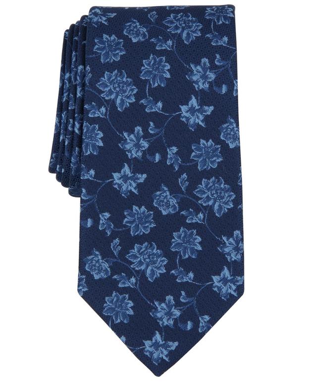 Michael Kors Mens Gegan Floral-Print Tie Product Image