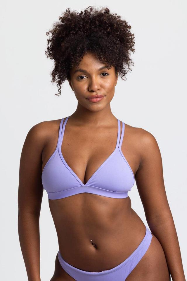 Shara Bikini Top - Lavender Product Image