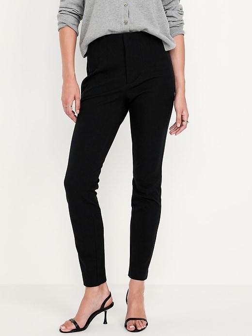 Extra High-Waisted Polished Pixie Skinny Pants Product Image