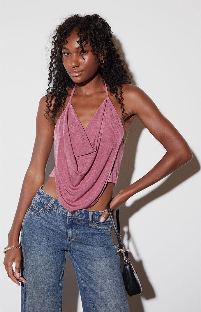 Women's Cowl Neck Tank Top Product Image