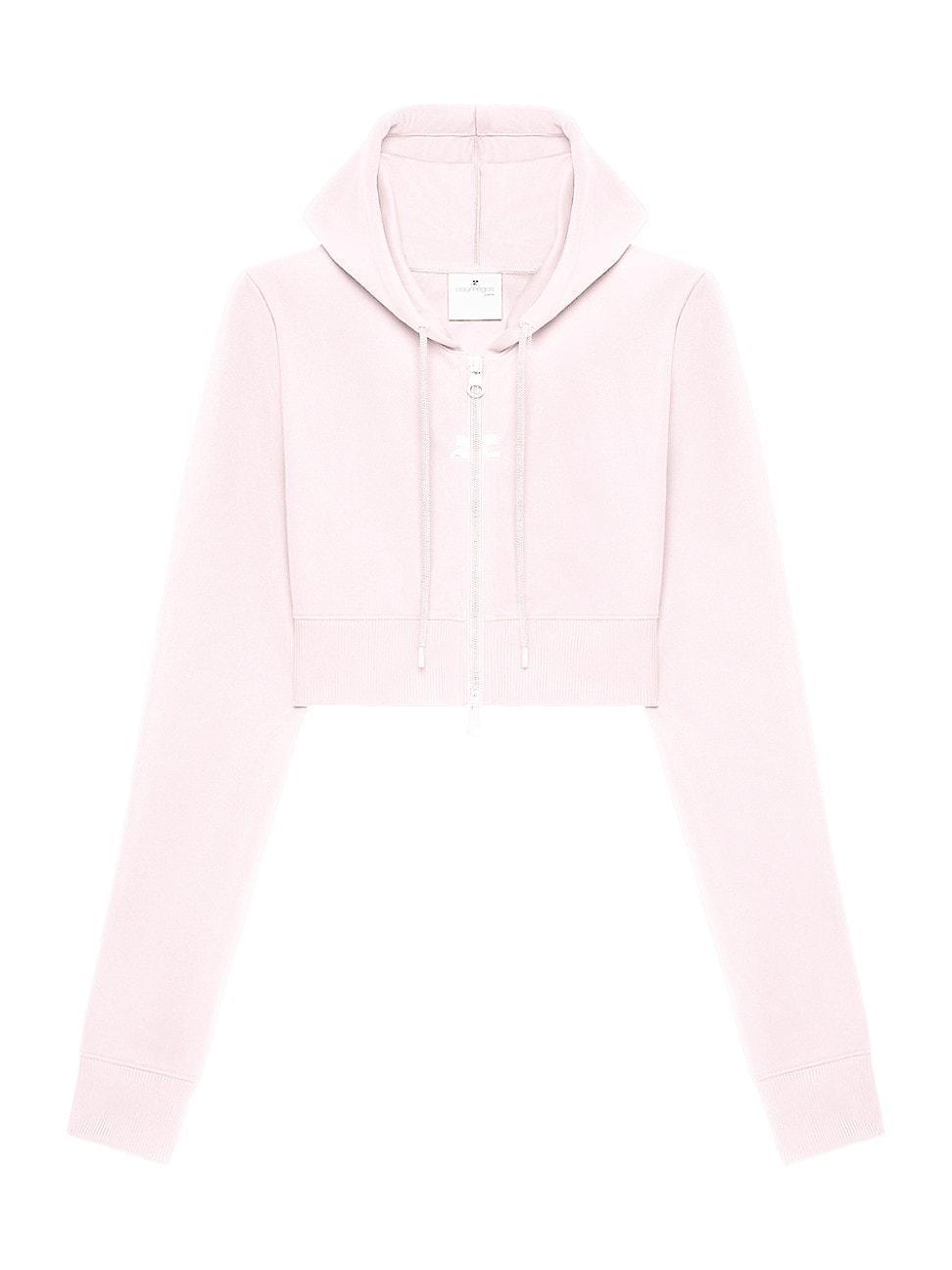 Womens Cropped Tracksuit Interlock Jacket Product Image