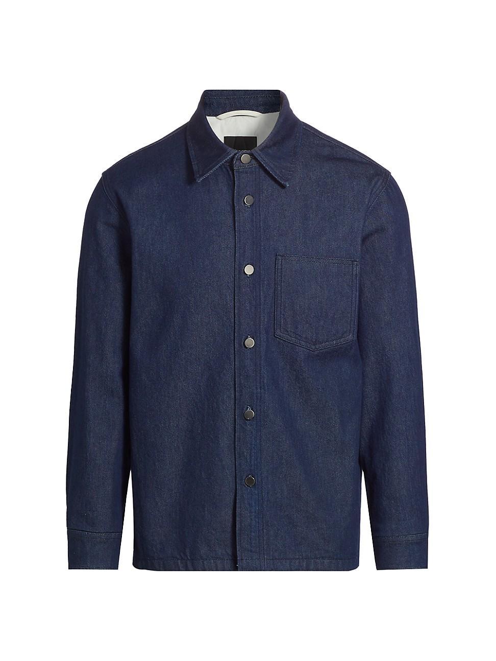 Mens Denim Twill Overshirt Product Image