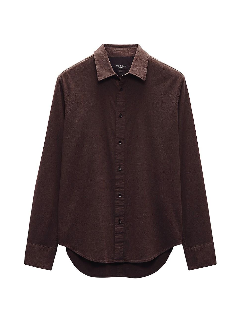 Mens Tomlin Cotton Button-Front Shirt Product Image