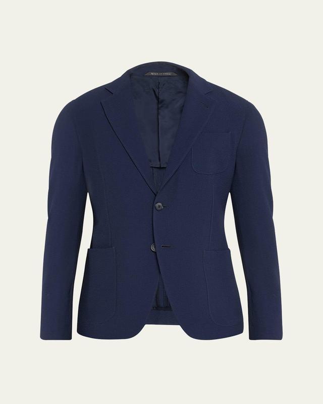 Mens Textured Suit Separate Jacket Product Image