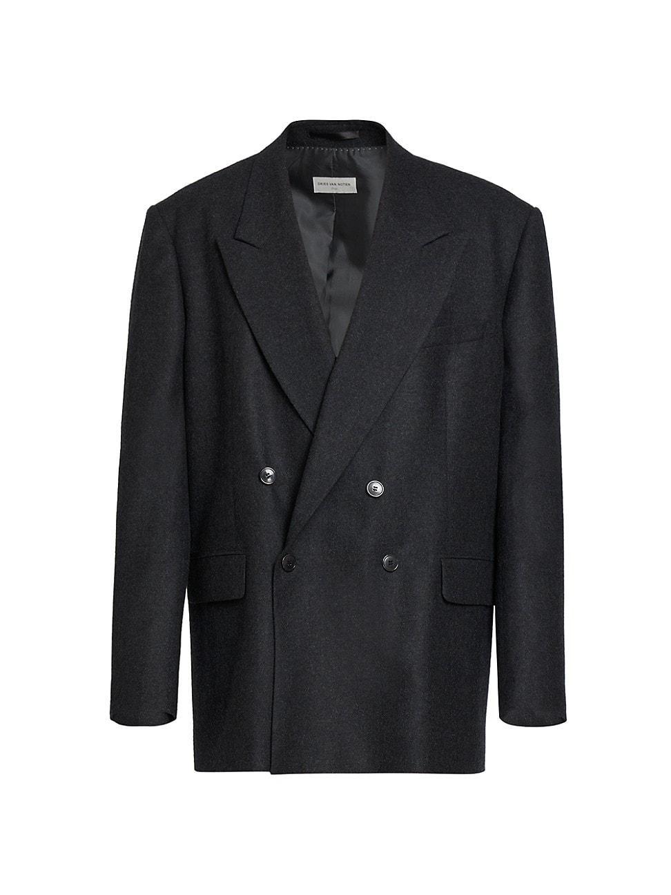 Mens Bishop Double-Breasted Jacket Product Image