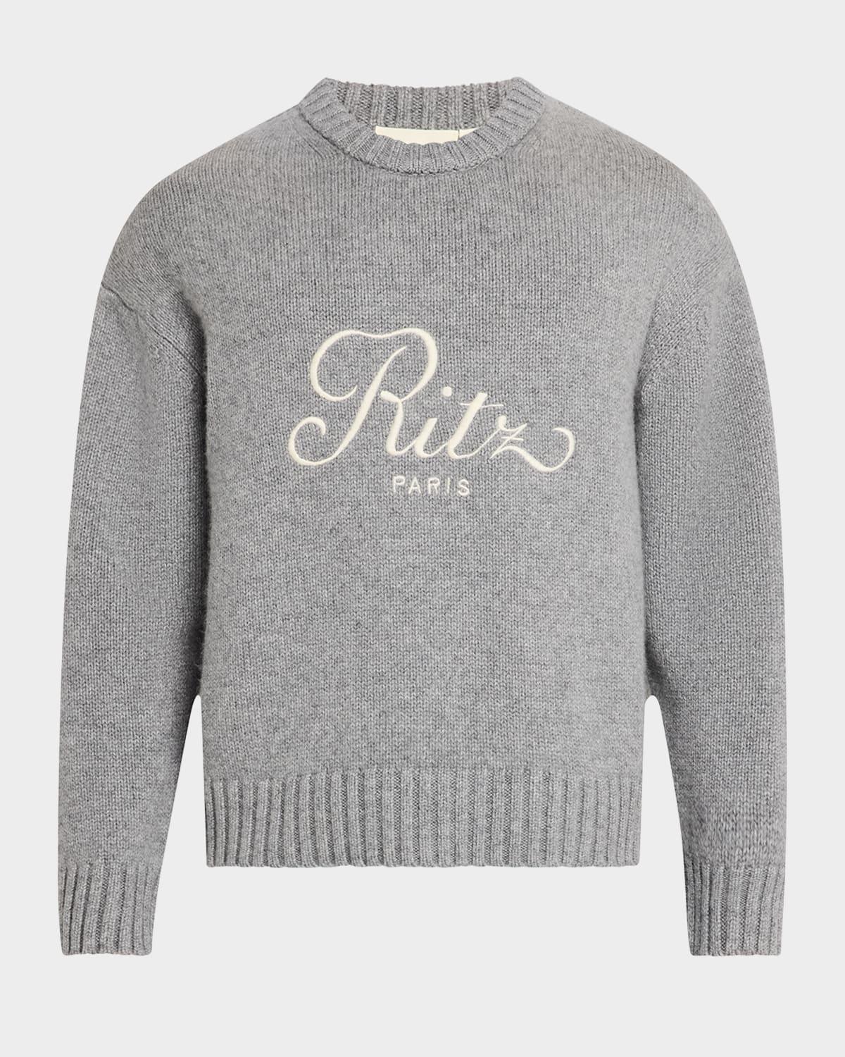 x Ritz Paris Mens Cashmere Sweater Product Image