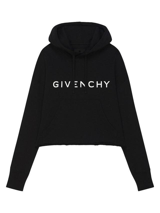 Womens Archetype Oversized Cropped Hoodie Product Image