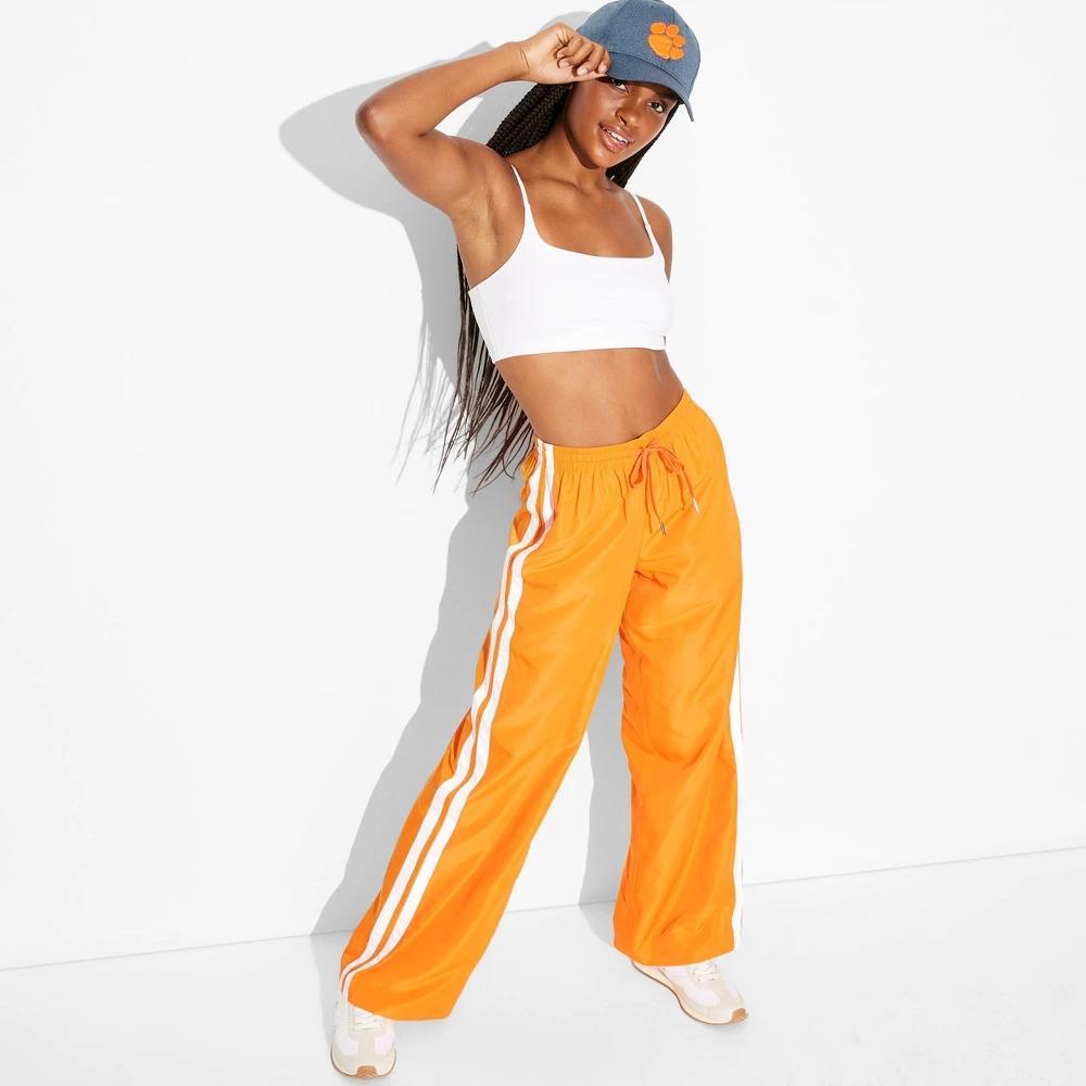 Womens Game Day High-Rise Track Pants - Wild Fable Orange S Product Image