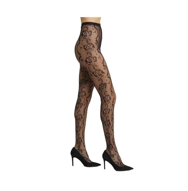 Stems Womens Squiggle Fishnet Tights Product Image