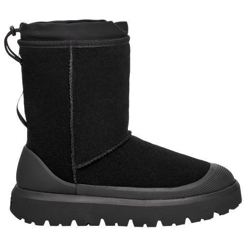 UGG Mens UGG Classic Short Weather Hybrid - Mens Shoes Black/Black Product Image