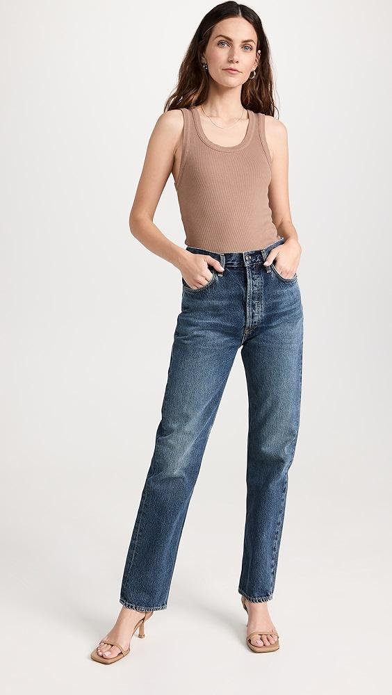 AGOLDE 90s Pinch Waist High Rise Straight Jeans | Shopbop Product Image