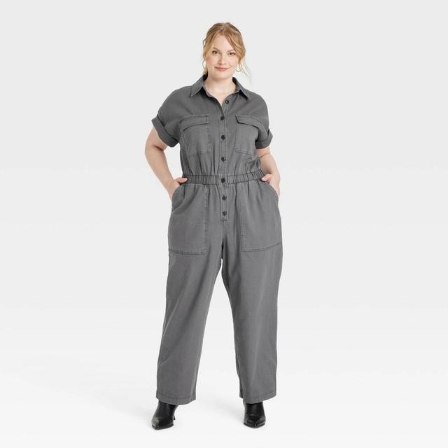 Womens Short Sleeve Boilersuit - Universal Thread 18 Product Image