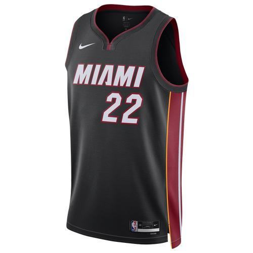 Nike Mens Nike NBA Swingman Icon Jersey - Mens Black/White/Red Product Image