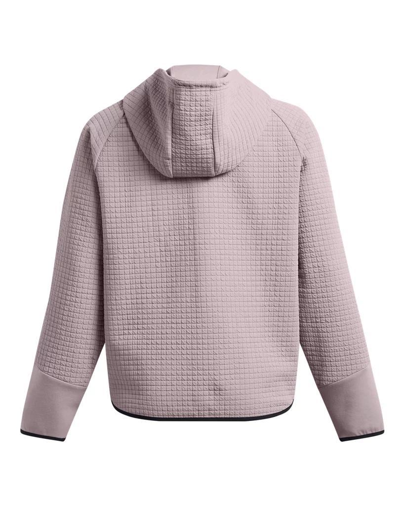 Women's UA Unstoppable Fleece Grid Full Zip Product Image