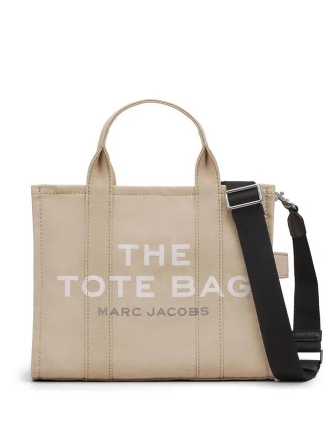 The Medium Tote Beige Handbag Product Image