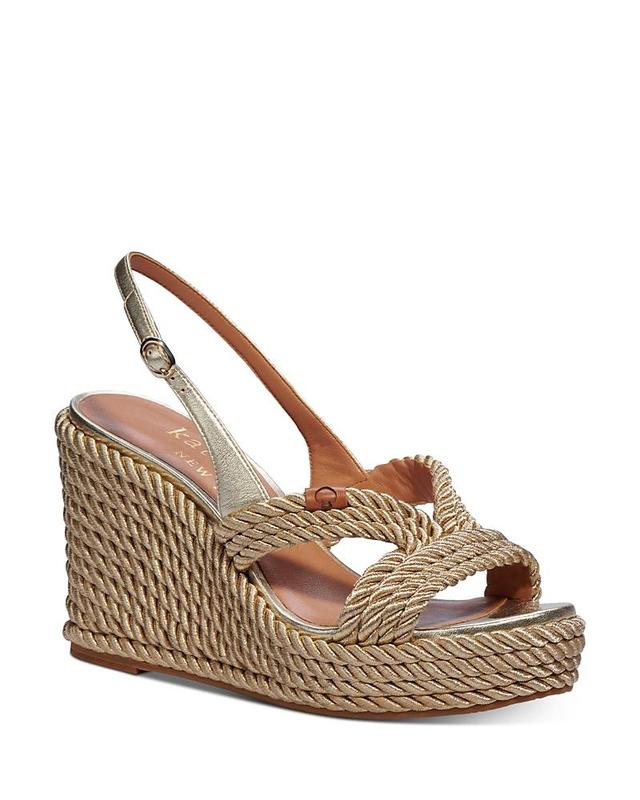 Womens Tahiti Rope Wedge Sandals - Pale Gold - Size 6 - Pale Gold - Size 6 Product Image