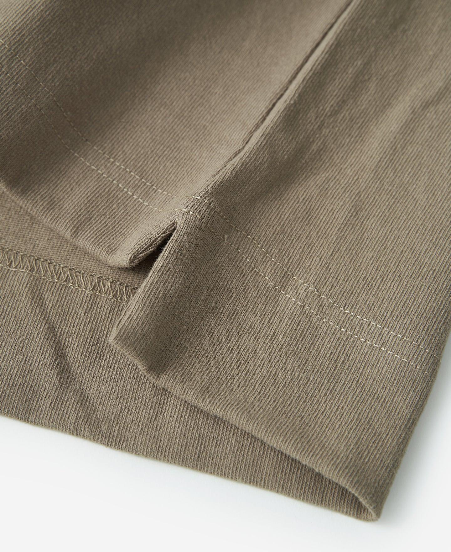 9.8 oz Cotton Classic Pocket T-Shirt - Khaki Product Image