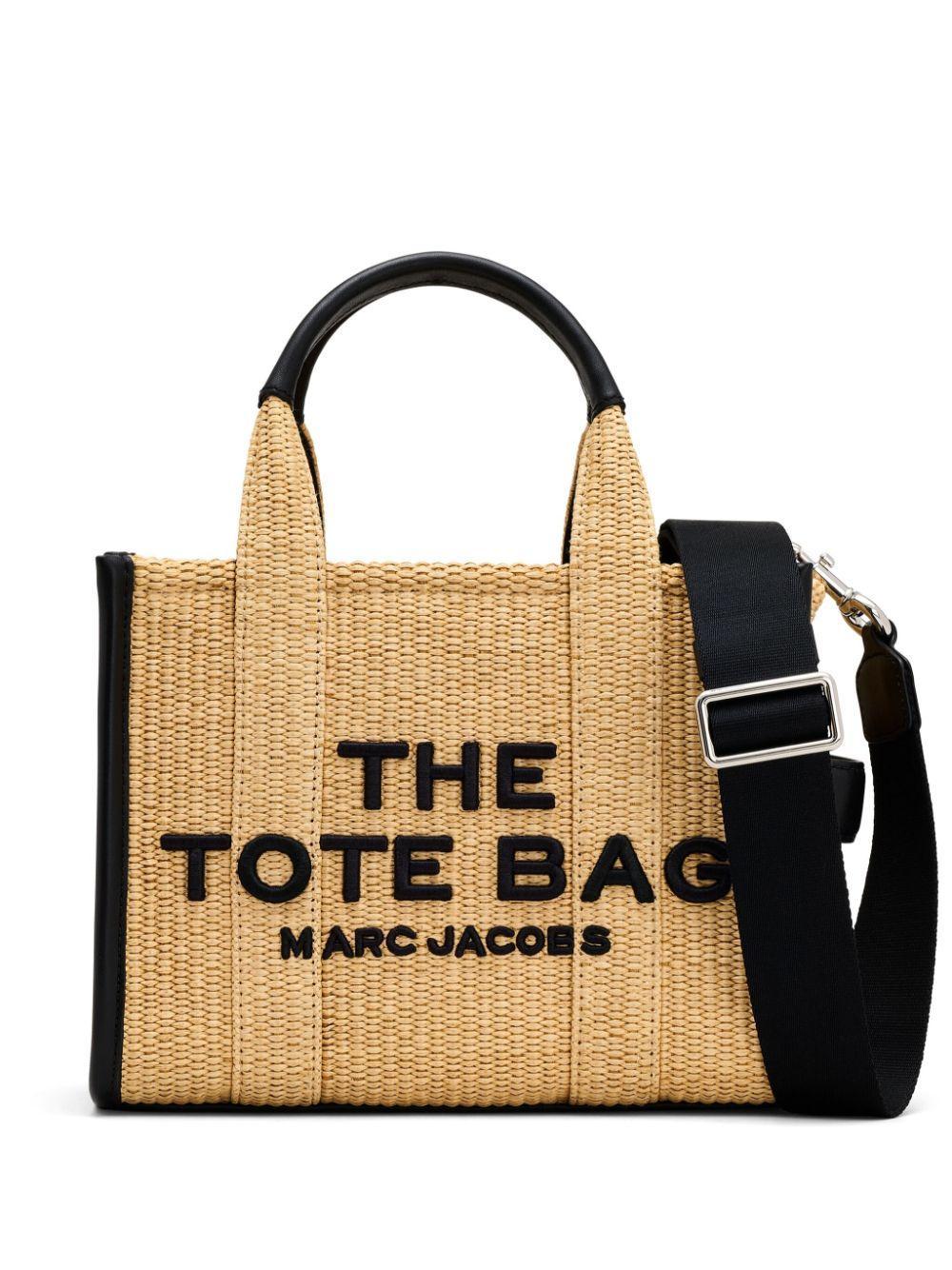 The Small Woven Tote Bag In 255 Natural Product Image