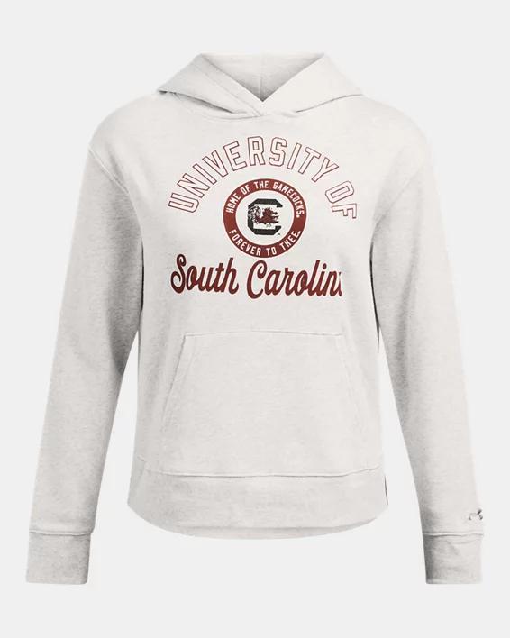 Womens UA Rival Fleece Collegiate Hoodie Product Image