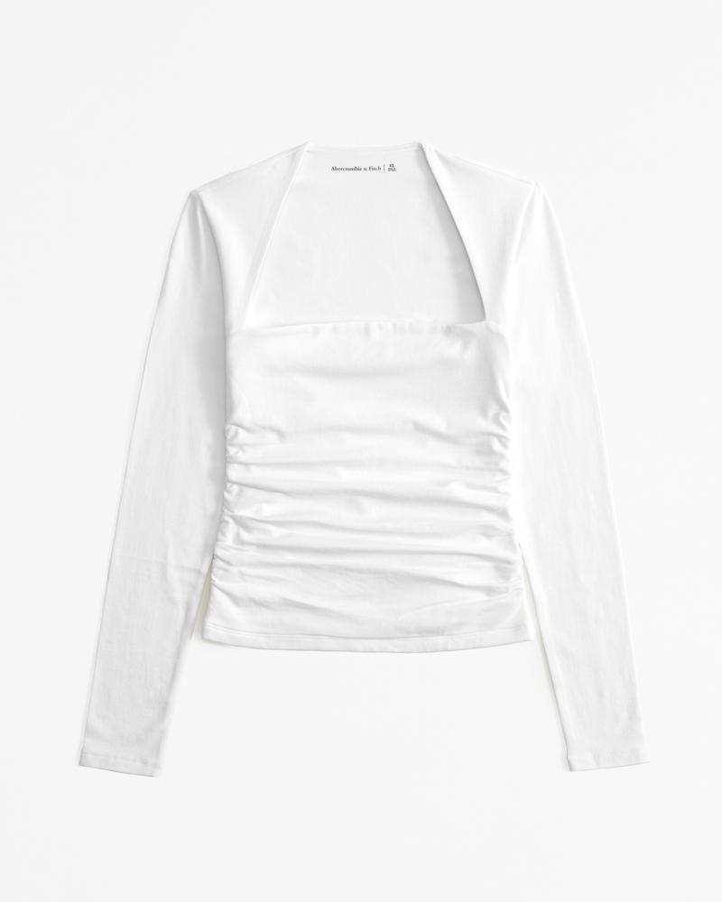 The A&F Ava Long-Sleeve Top Product Image