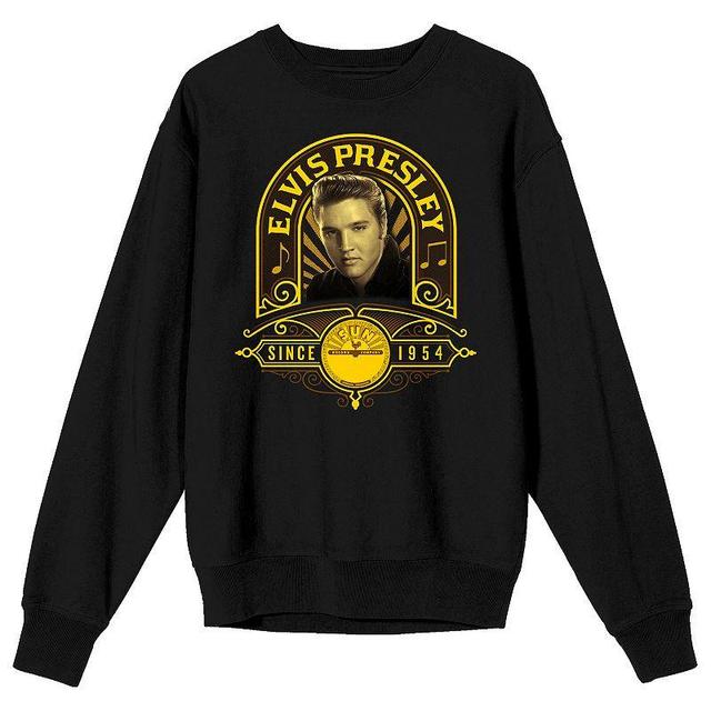 Mens Sun Records Elvis Presley Long Sleeve Graphic Tee Product Image