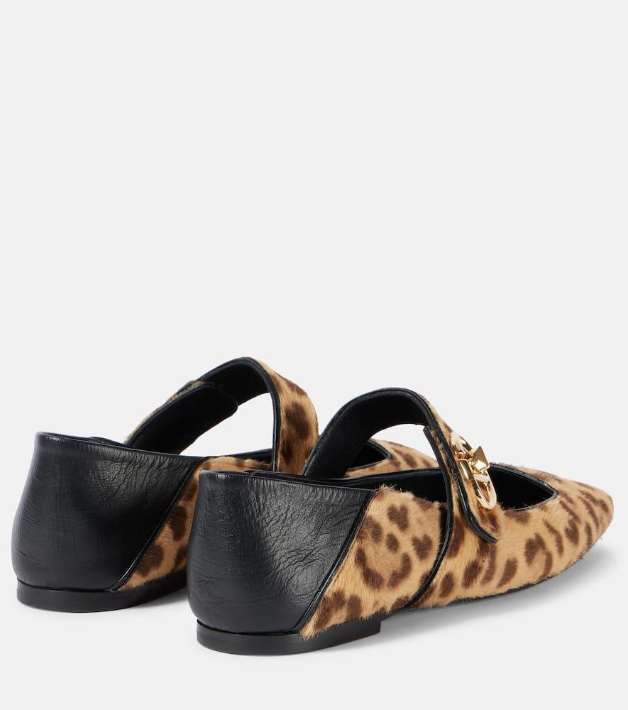 Low Shoes In Leopard/black Product Image