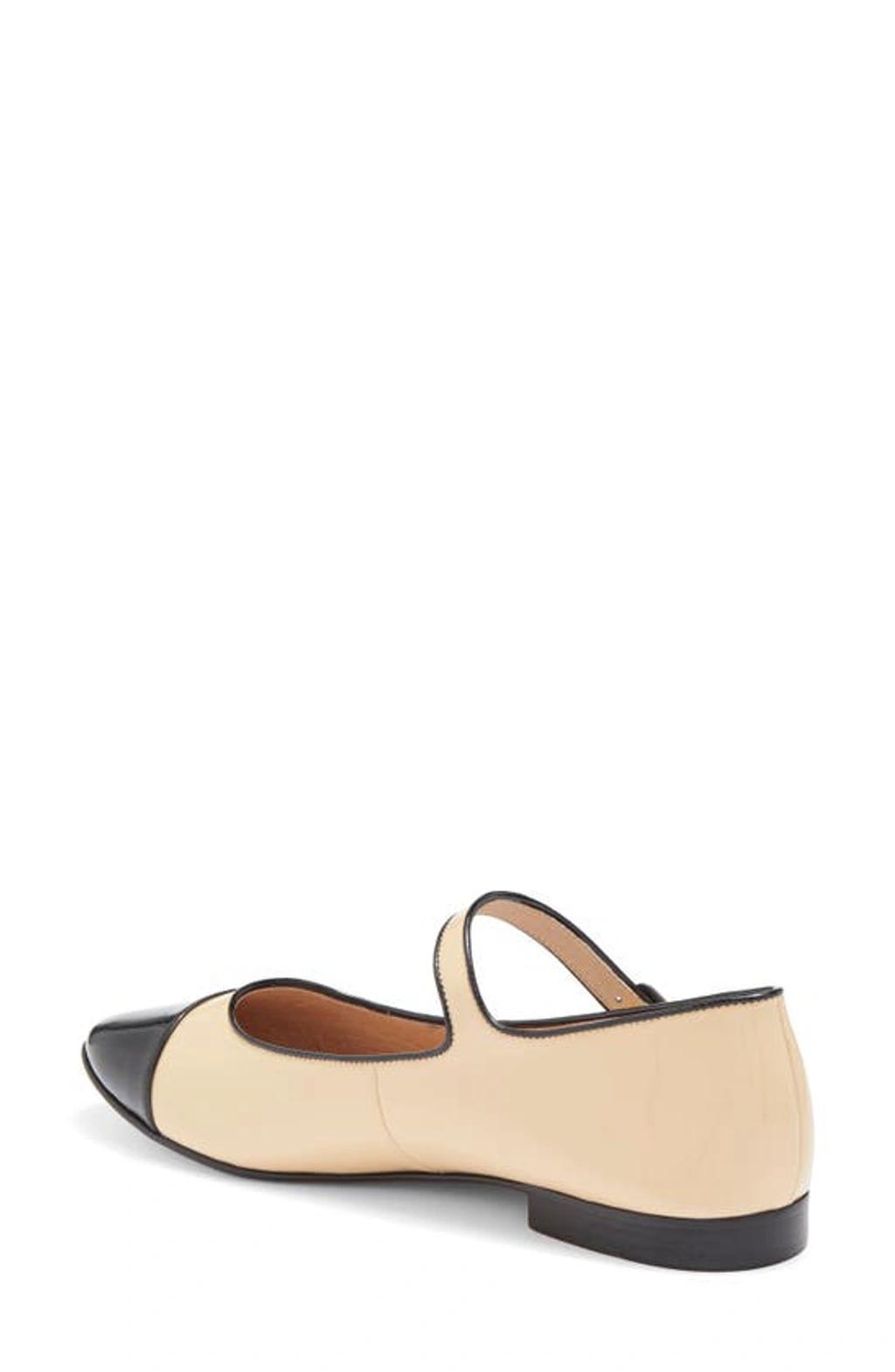 Curvet Mary Jane In Beige Product Image