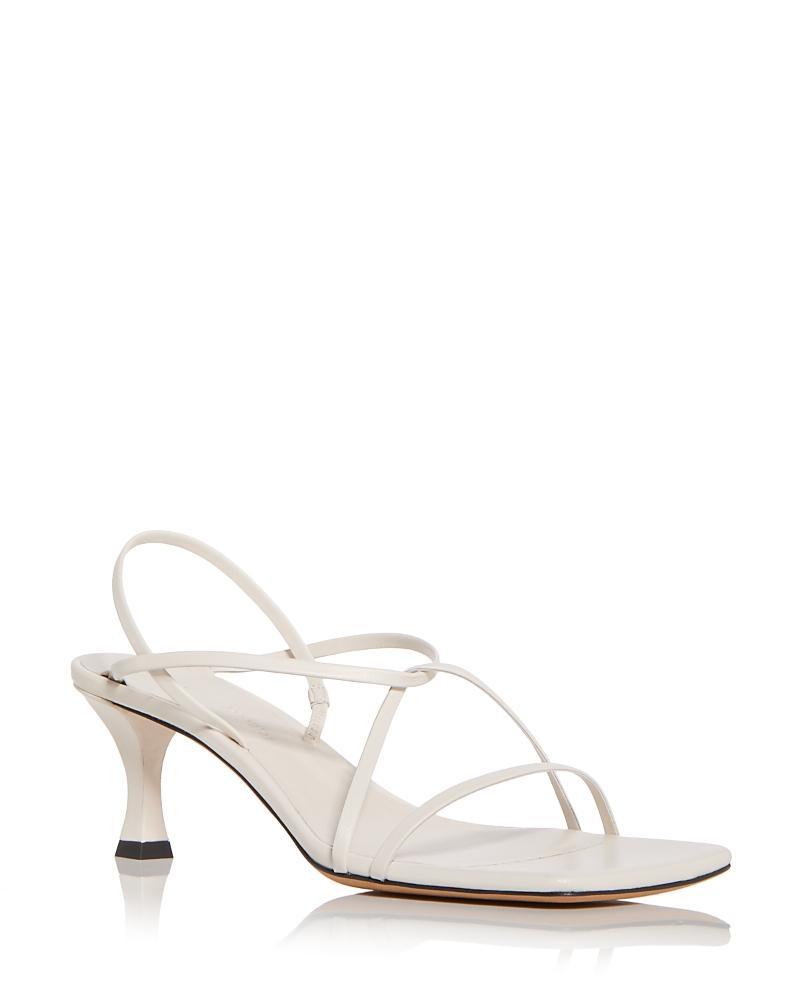 Proenza Schouler Womens Strappy Kitten Heel Sandals Product Image