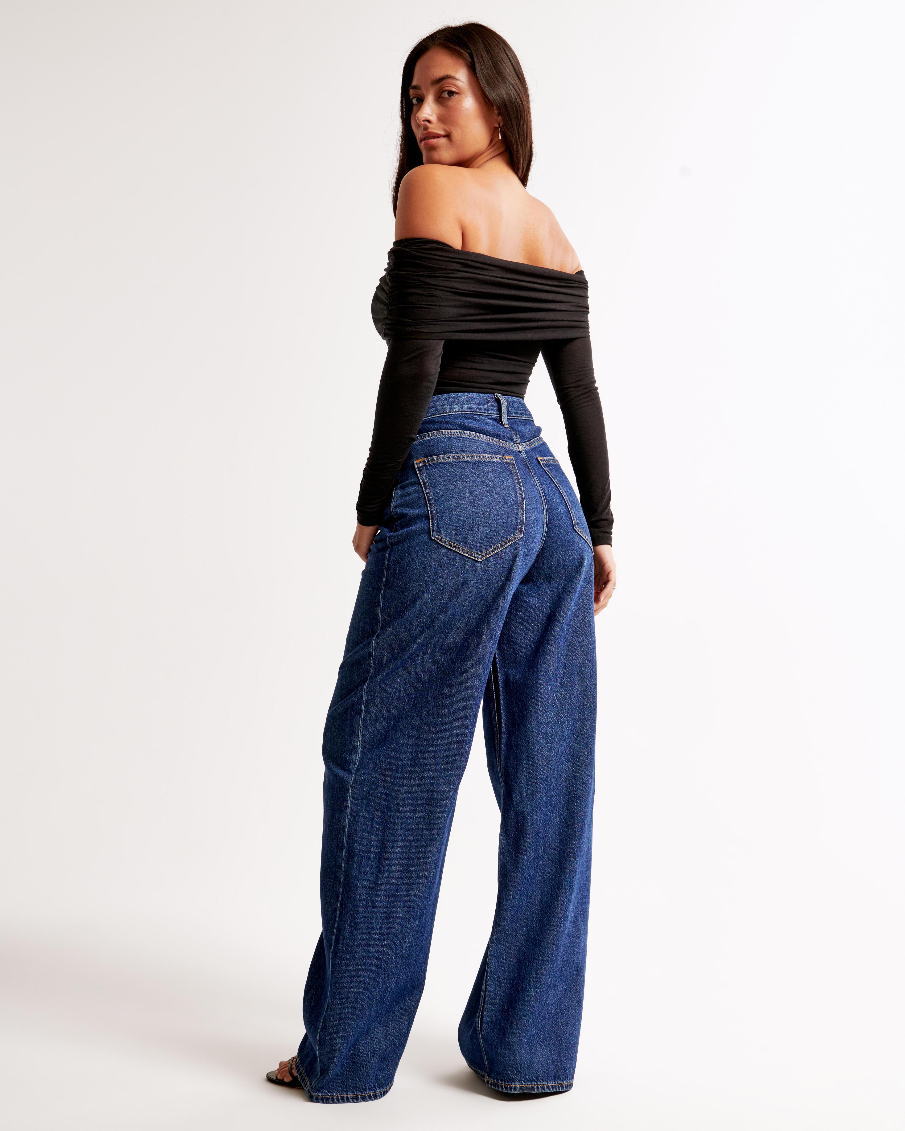 Curve Love High Rise Wide Leg Jean Product Image