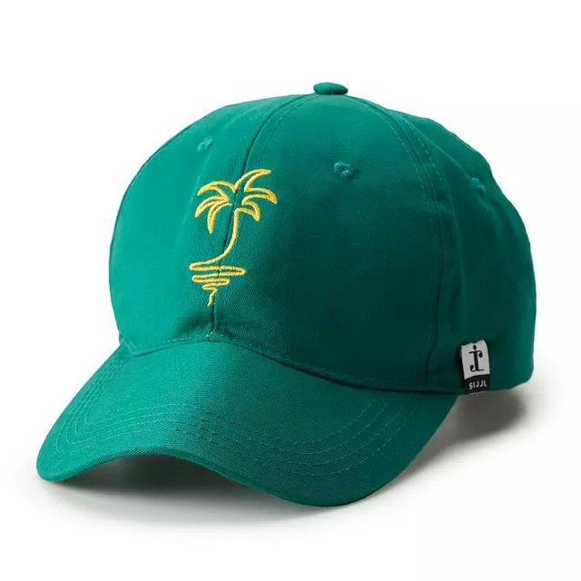 Womens SIJJL Tropical Beach Embroidered Dark Baseball Hat Product Image