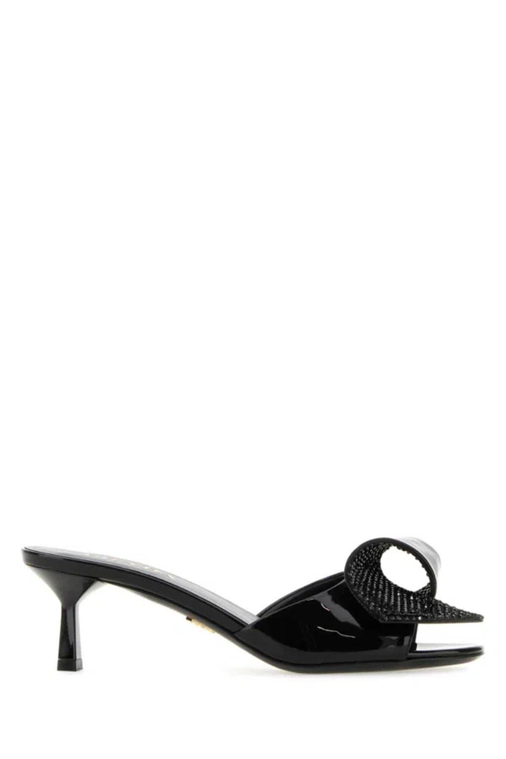 Black Leather Heels product image