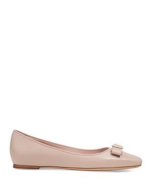 kate spade new york Womens Bowdie Slip On Pointed Toe Ballet Flats Product Image