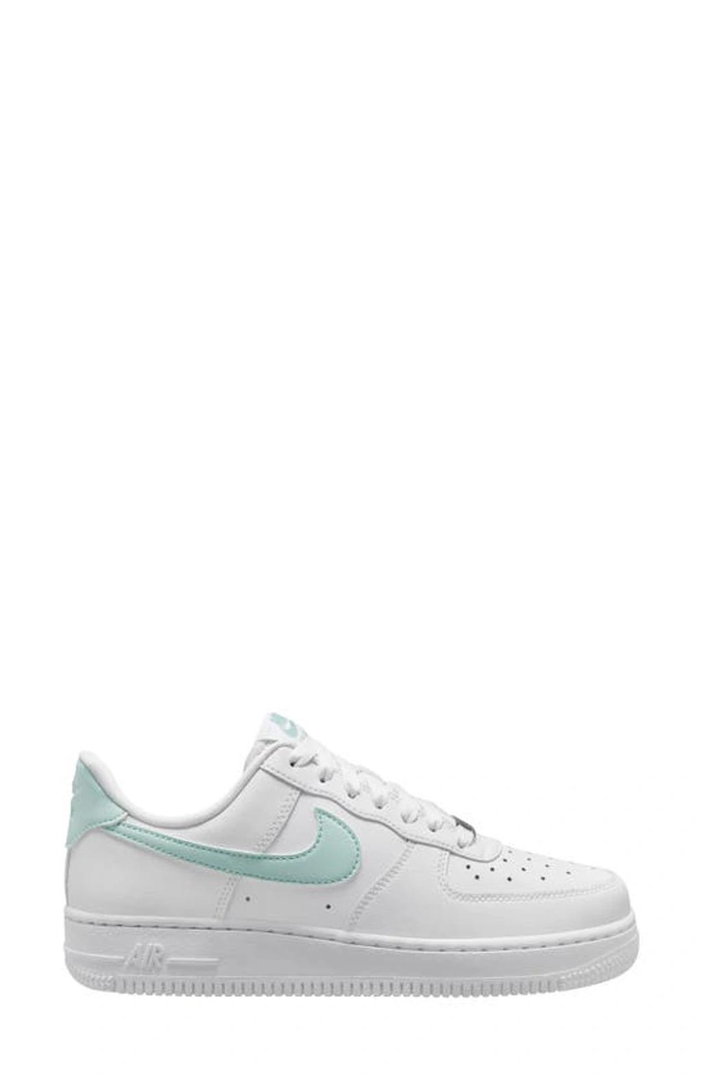 NIKE Air Force 1 Leather Sneakers In Weiss product image