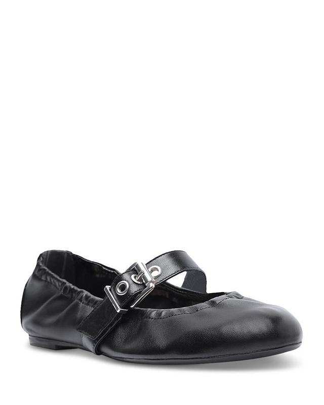 Womens Calita Buckled Ballet Flats Product Image