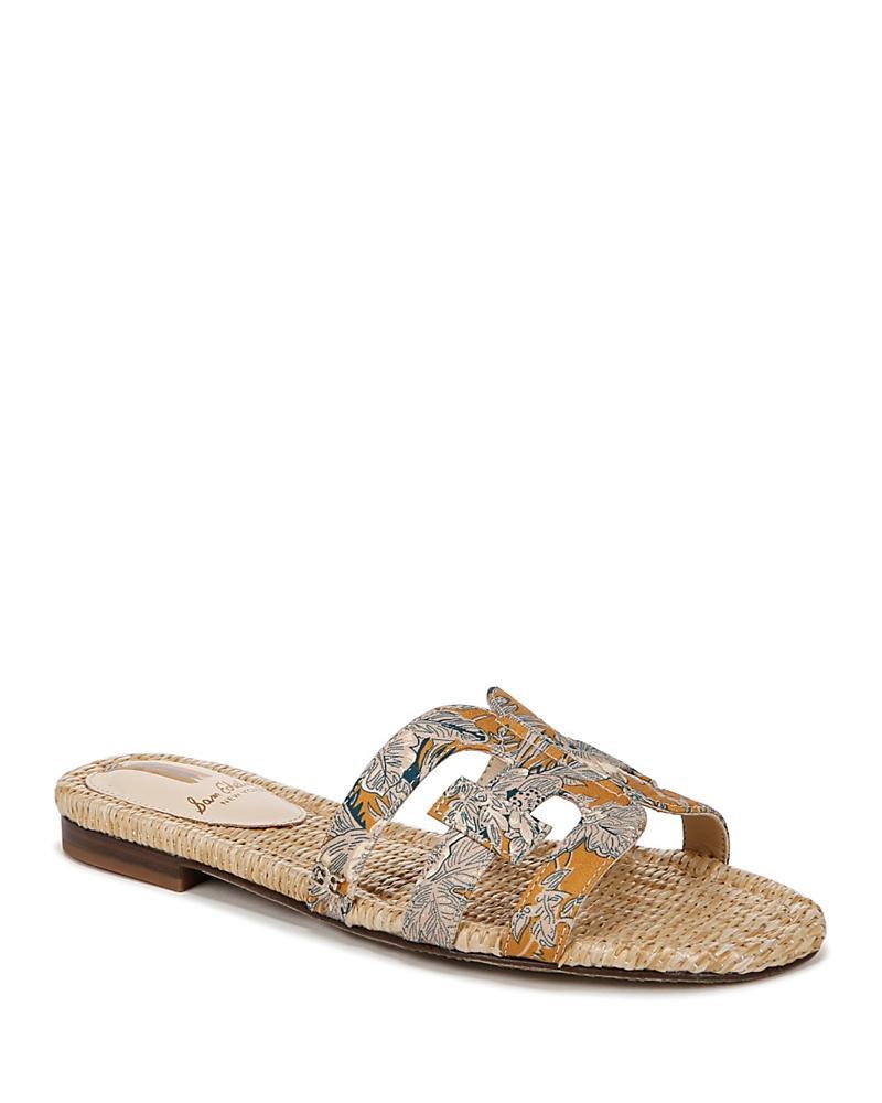 Sam Edelman Bay Slide Sandal Washed Marigold Leather Product Image