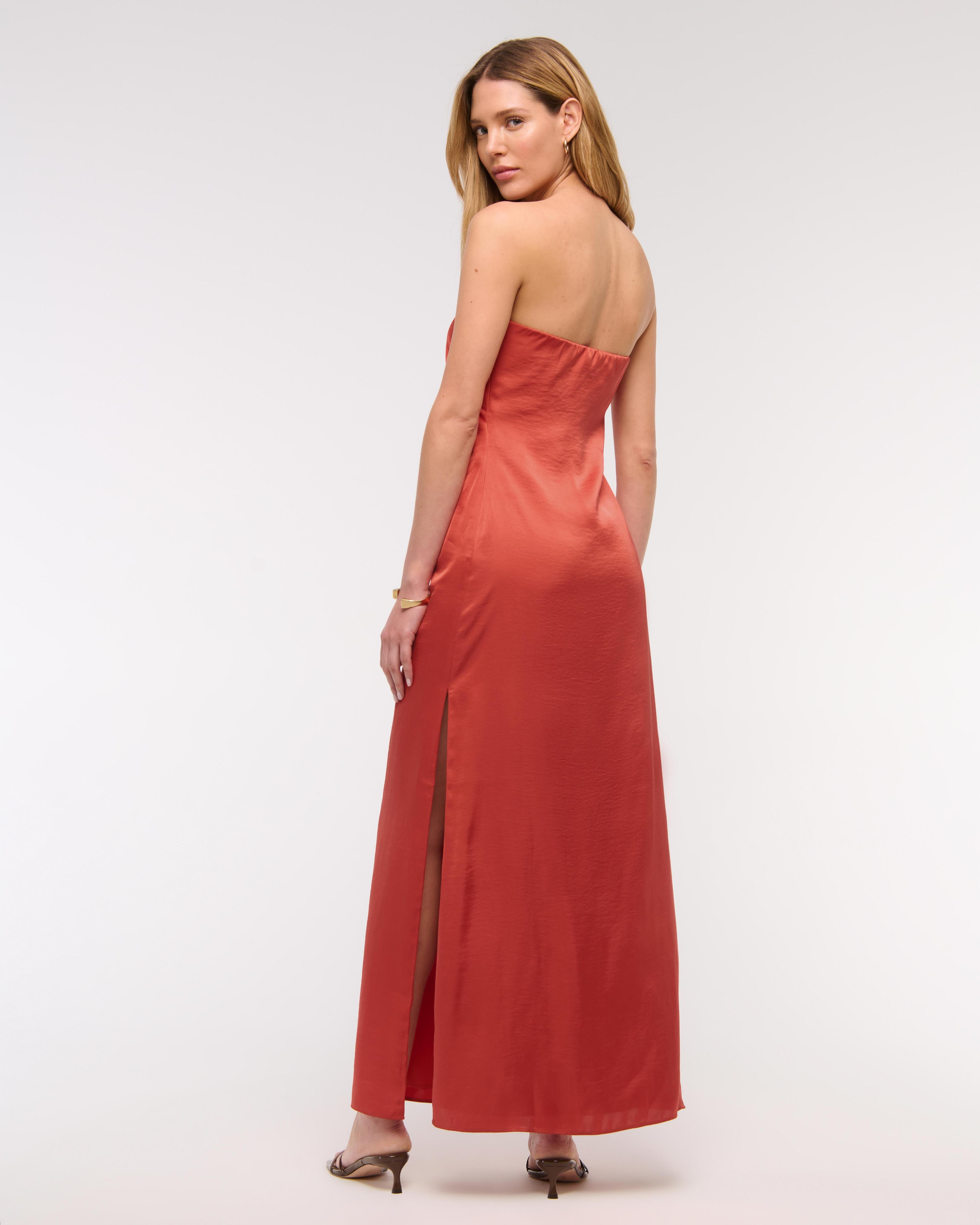 Strapless Slip Maxi Dress Product Image