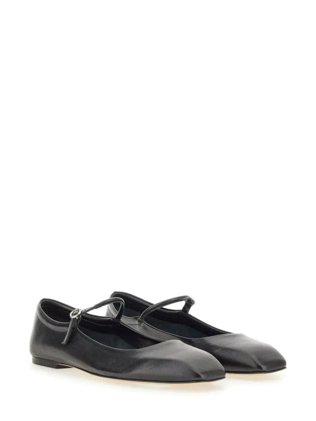 10mm Uma Patent Leather Flats In Black Product Image