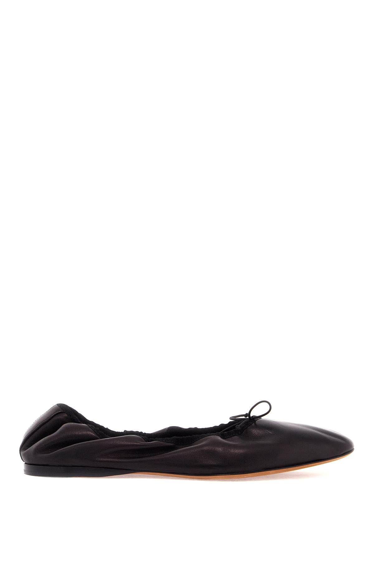 Awar Leather Ballet Flats In Black Product Image