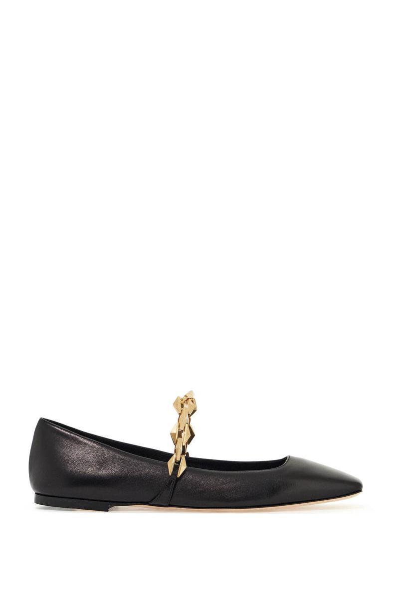 Black Nappa Leather Tilda Ballerinas Product Image