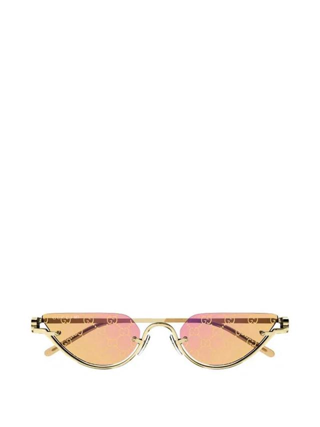 Eyewear Cat In Gold Product Image