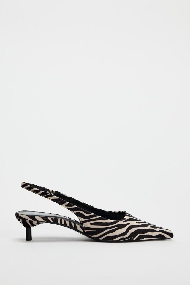 ANIMAL PRINT SLINGBACKS Product Image