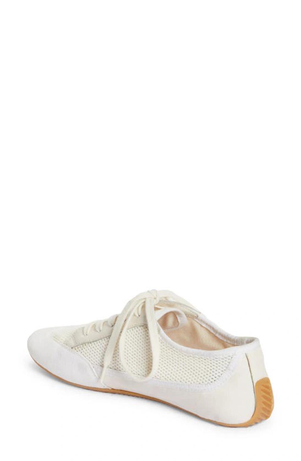 Bonnie Suede Mesh Sneakers In White Product Image