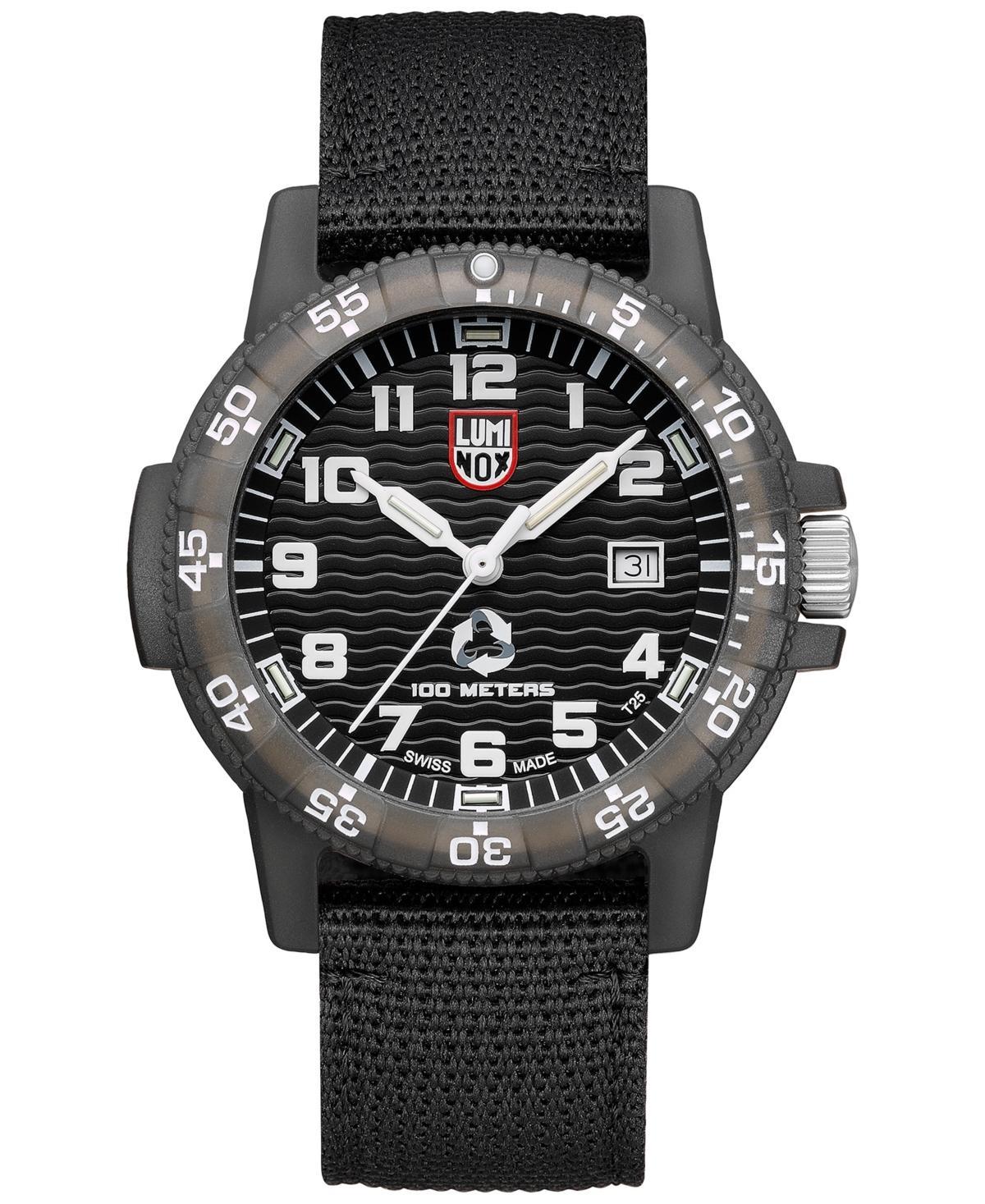 Luminox Mens Swiss Eco Series Black Pet Strap Watch 44mm Product Image