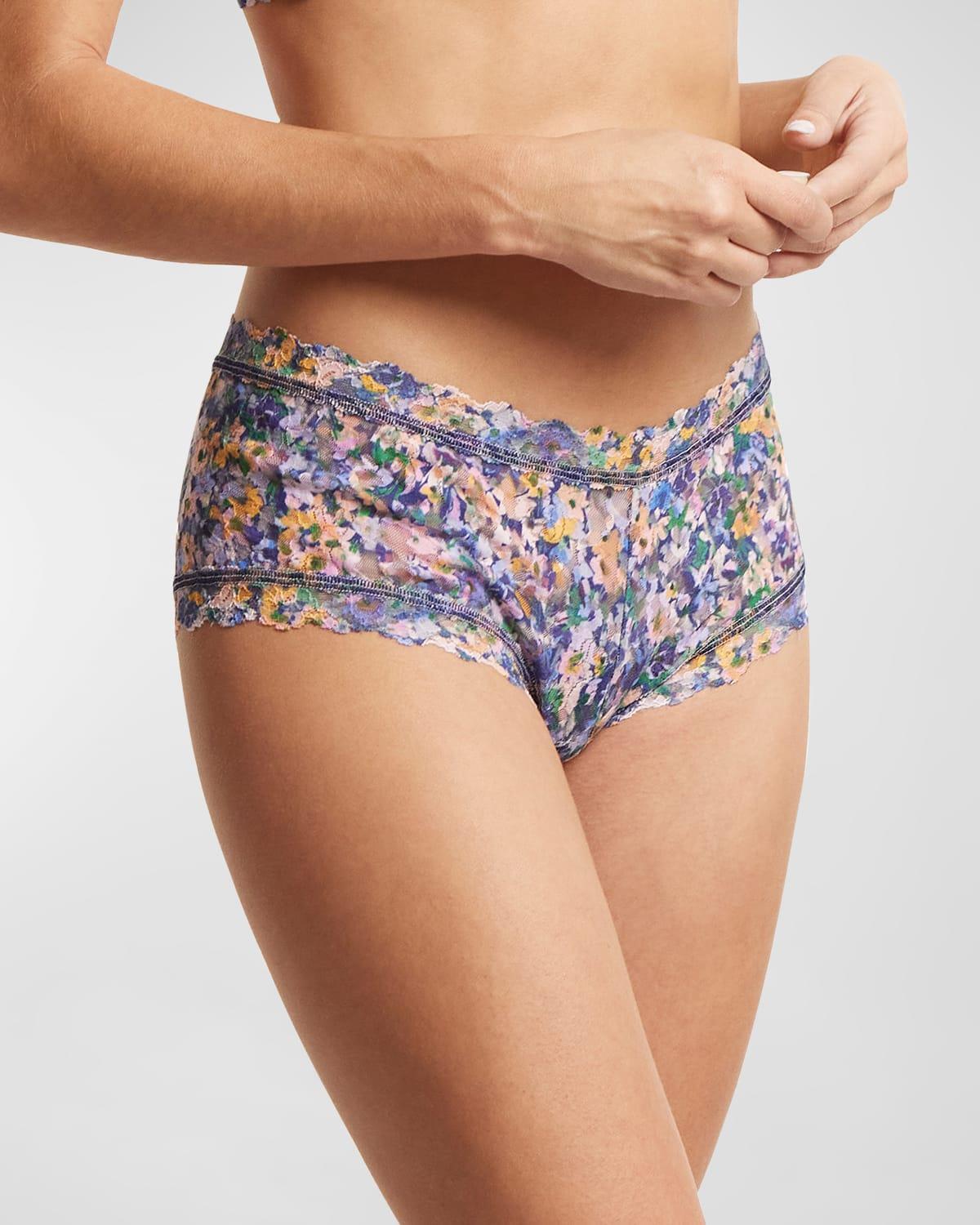 Hanky Panky Print Lace Boyshorts Product Image