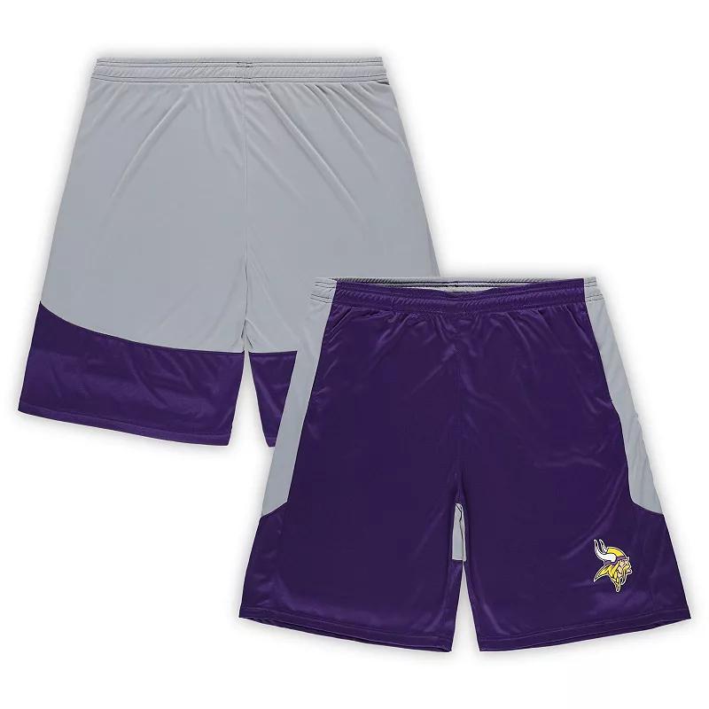 Mens Fanatics Minnesota Vikings Big & Tall Team Logo Shorts Product Image