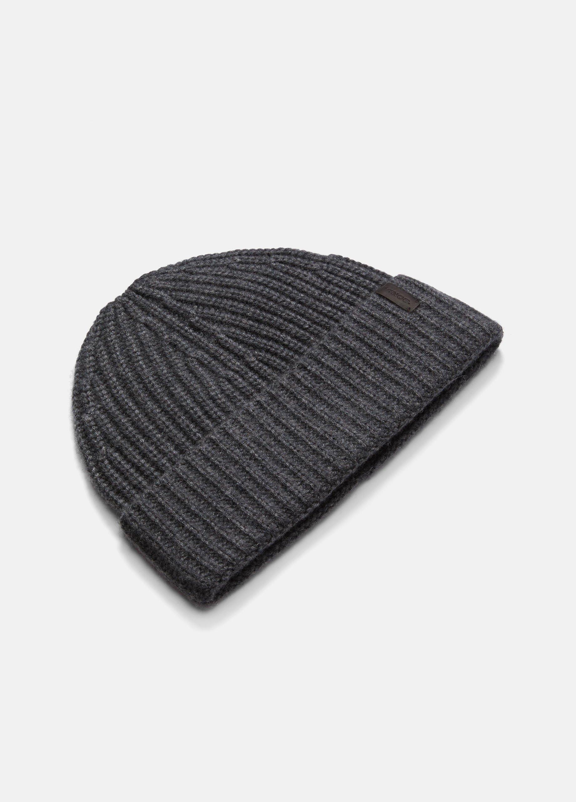 Wool-Cashmere Shaker-Stitch Hat Product Image