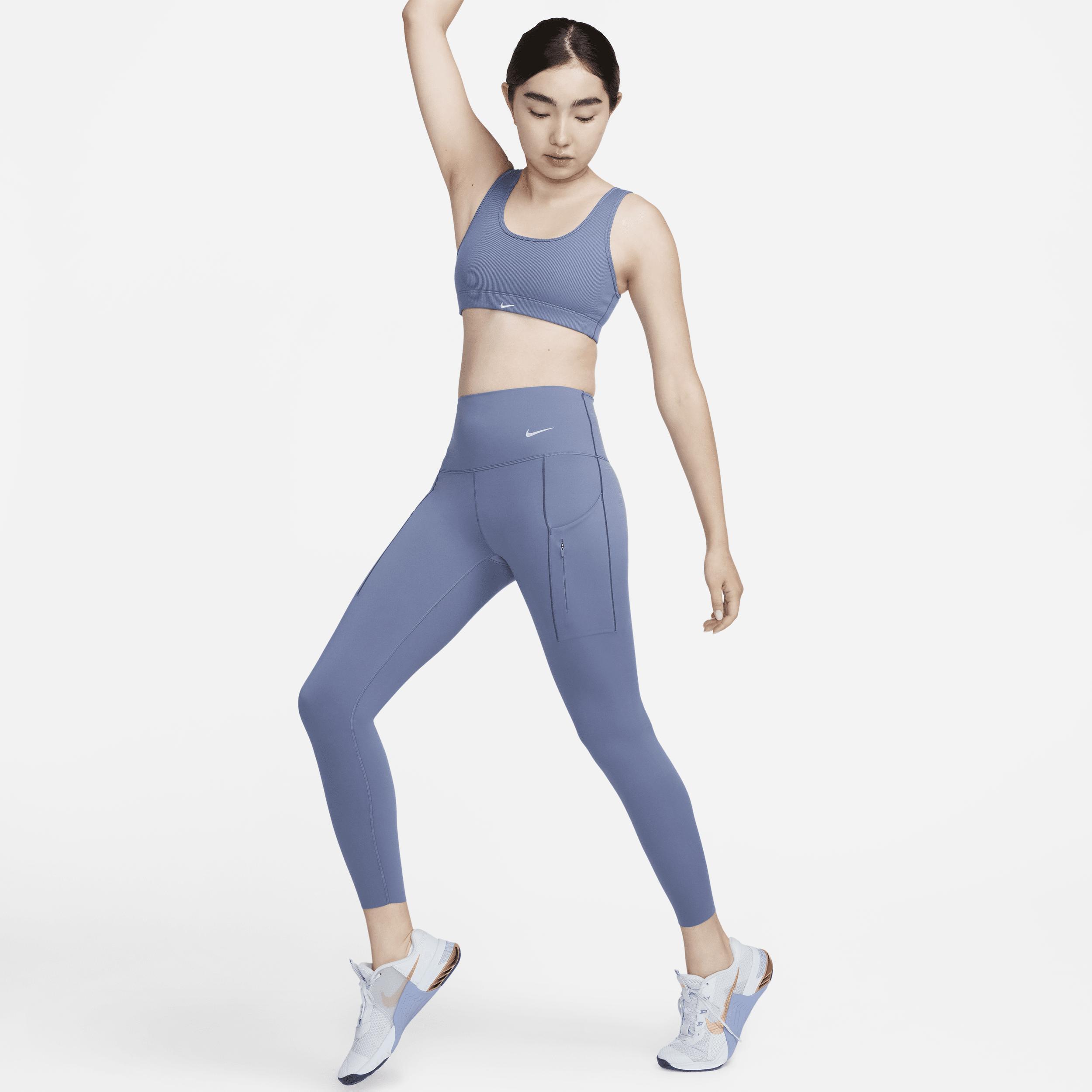 Nike Womens Go Therma-FIT High-Waisted 7/8 Leggings with Pockets Product Image