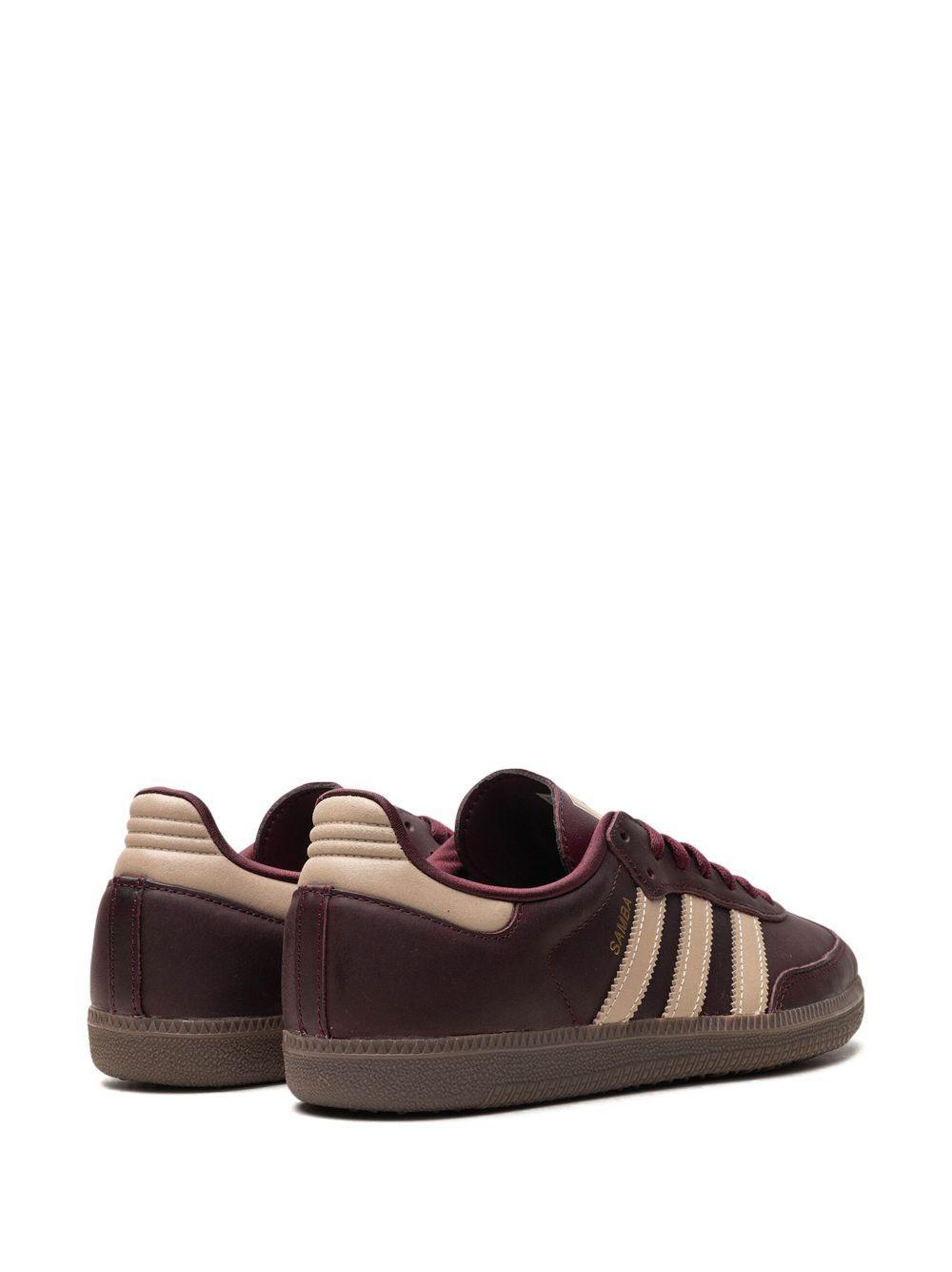 Samba OG "Maroon/Crystal Sand/Gold Metallic" sneakers Product Image