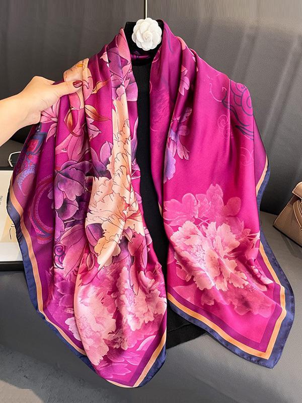 Floral Printed Headband Scarf Product Image